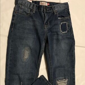Junior So Slim Distressed Jeans Sz 0 New Nwt